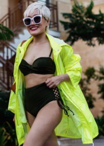 I'm looking for a black bikini similar to the one seen on aienjamir - SeenIt