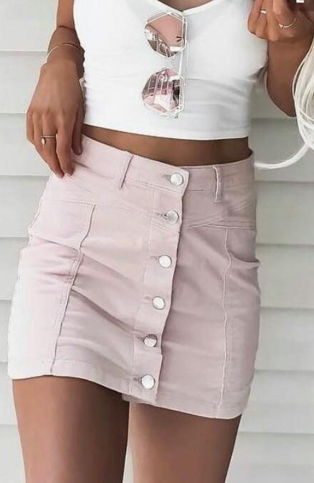 Where can I get a buttoned down skirt like this one - SeenIt