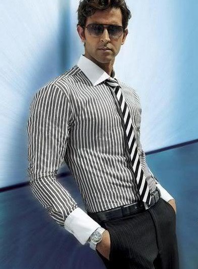 Image result for hrithik striped tie