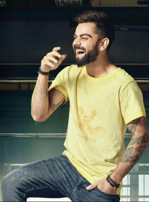 virat kohli pink shirt