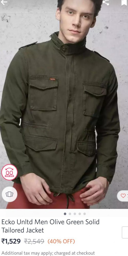 ecko unltd olive green jacket