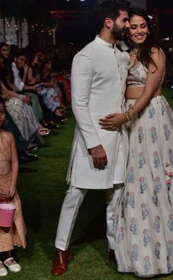 shahid kapoor indo western dress