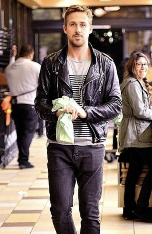 ryan gosling biker jacket