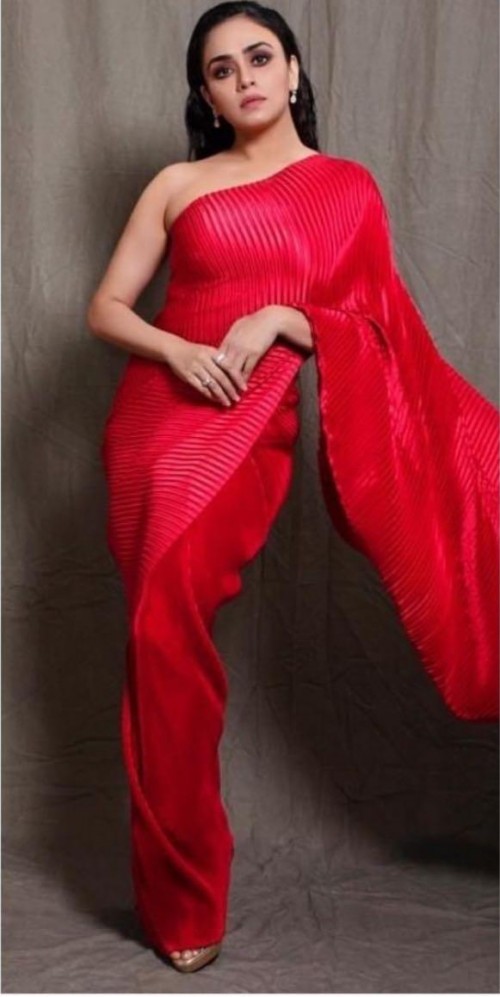 Shop nushratbharucha, saree on SeenIt 