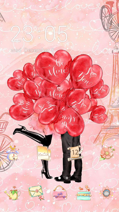 love|wallpapaer| ulauncher|theme