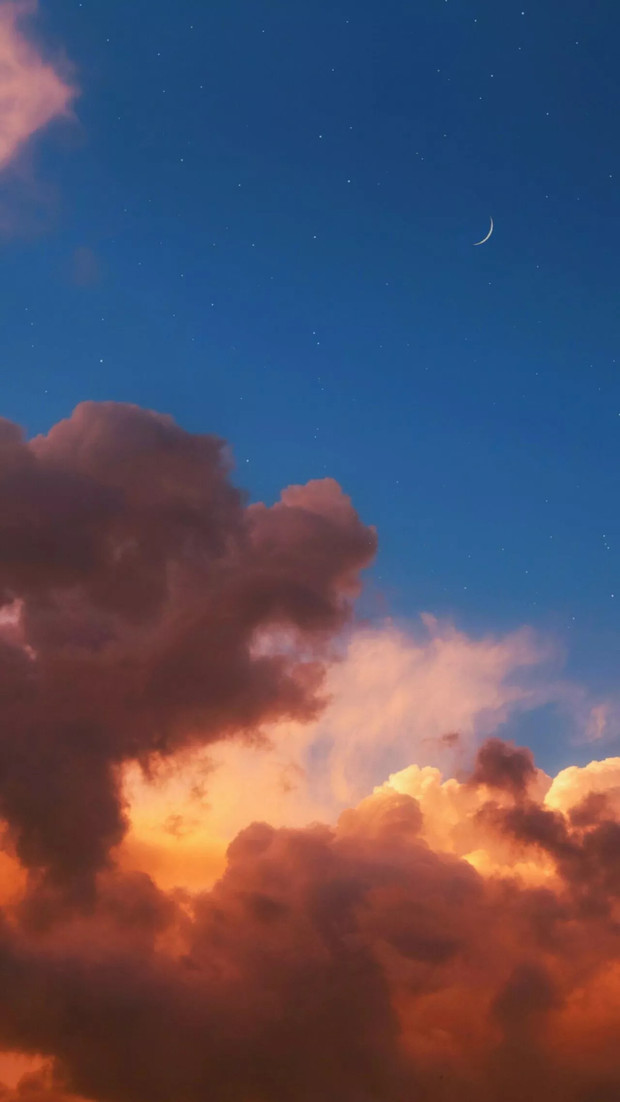 pink cloud free wallpaper by ulauncher