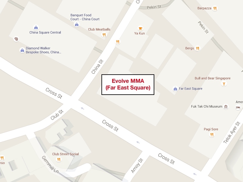 Evolve MMA (Far East Square)