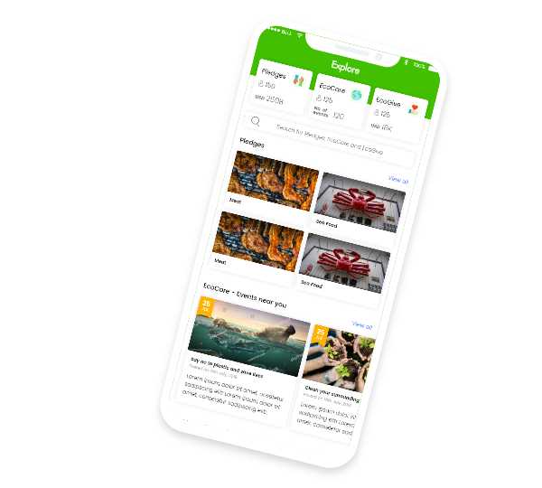 GreActive - EcoGive, EcoCare and Pledges