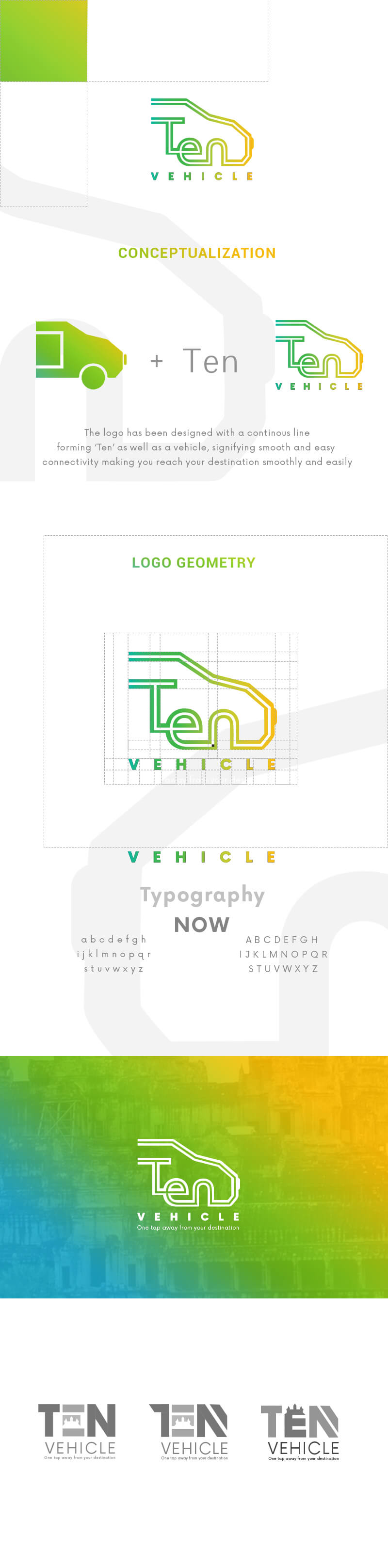 Ten vehicles