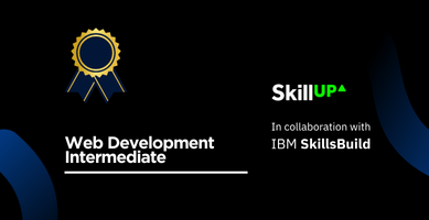Web Development Intermediate Level