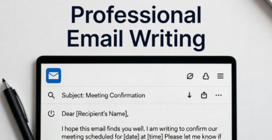 Professional Email Writing