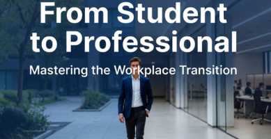 From Student to Professional: Mastering the Workplace Transition