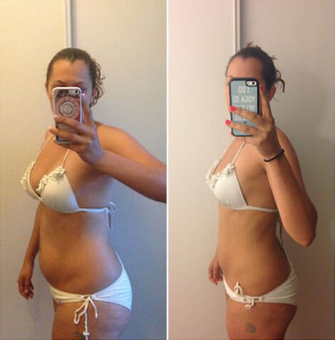 caitlin's 28 day skinnymint teatox transformation