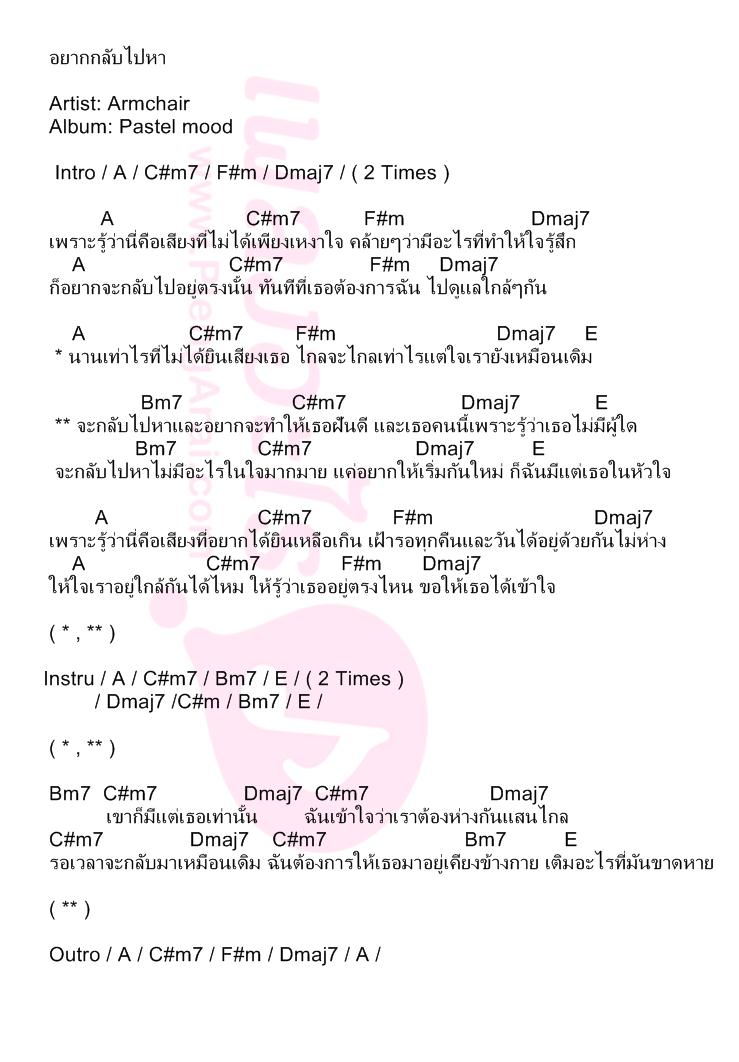 อยากกลับไปหา