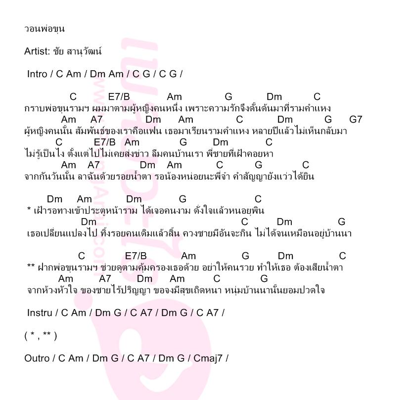 วอนพ่อขุน