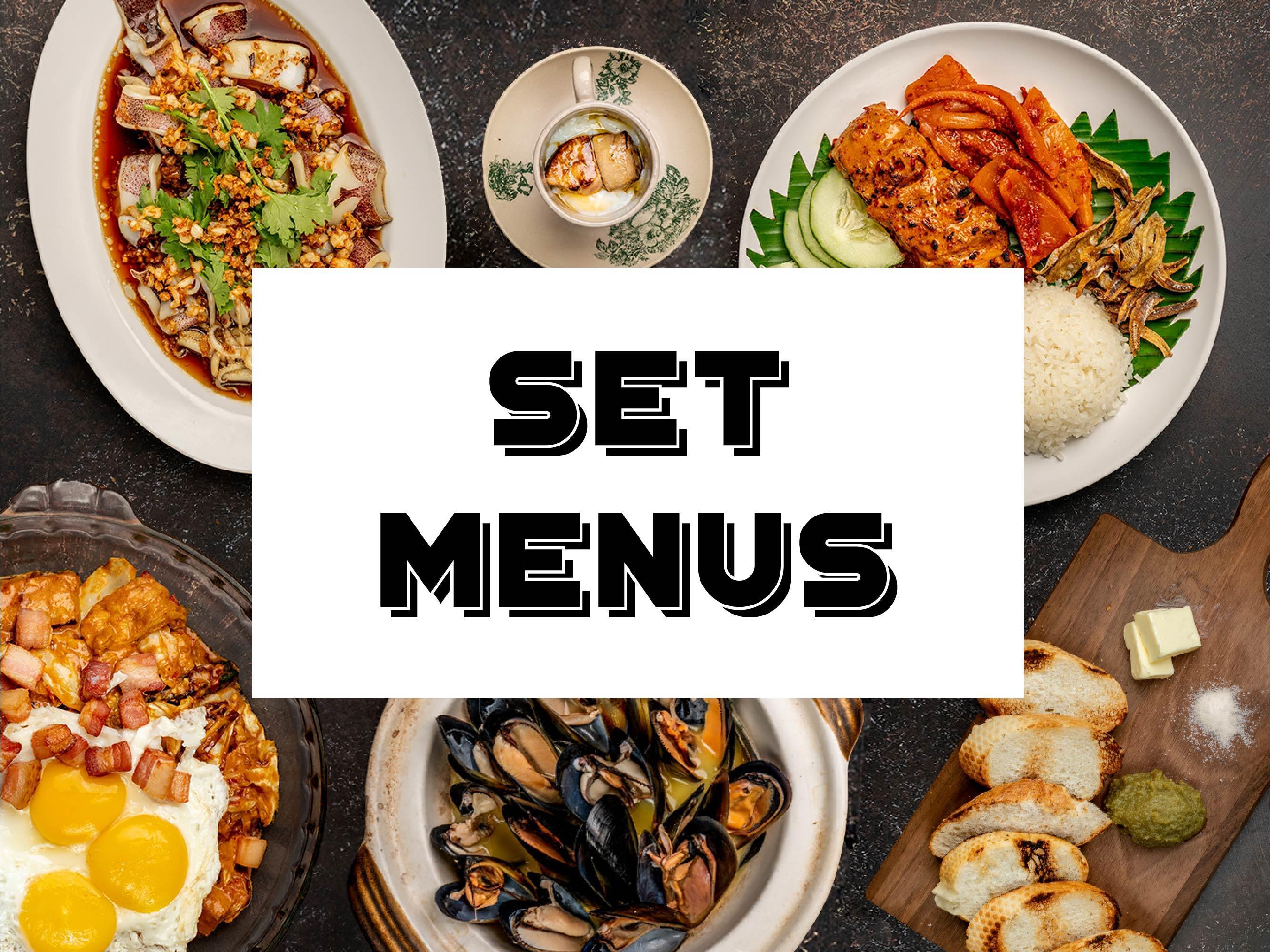 Set Menu 套餐