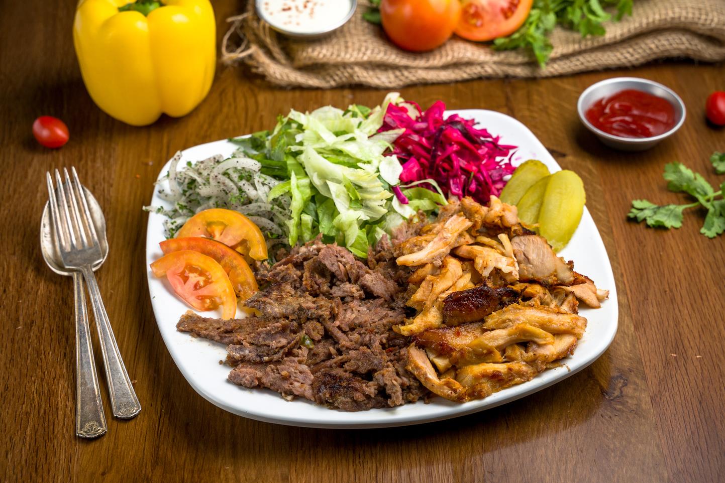 KEBAB SALAD