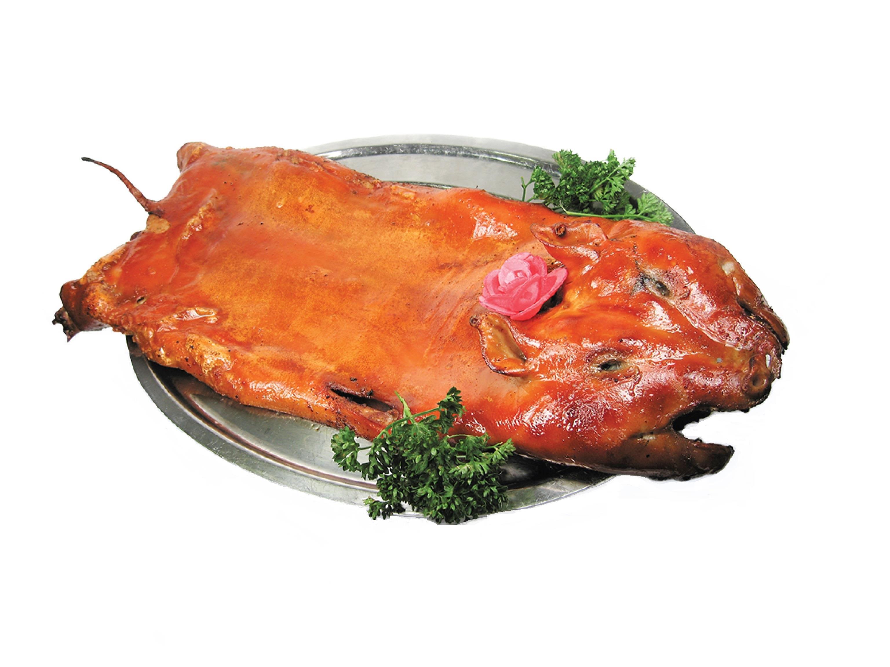 CHARCOAL ROAST PIG 五香全猪