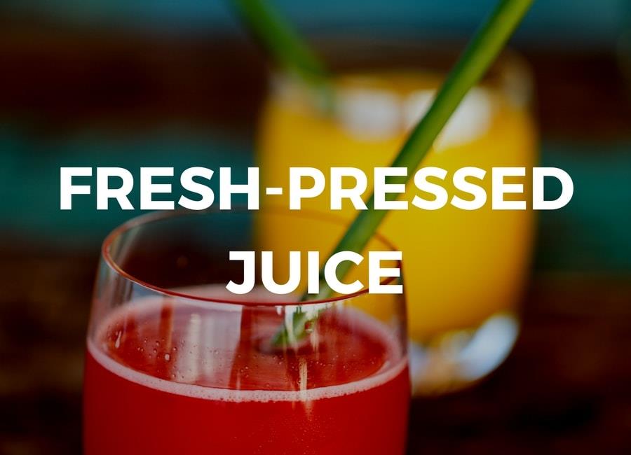 Fresh-pressed Juice