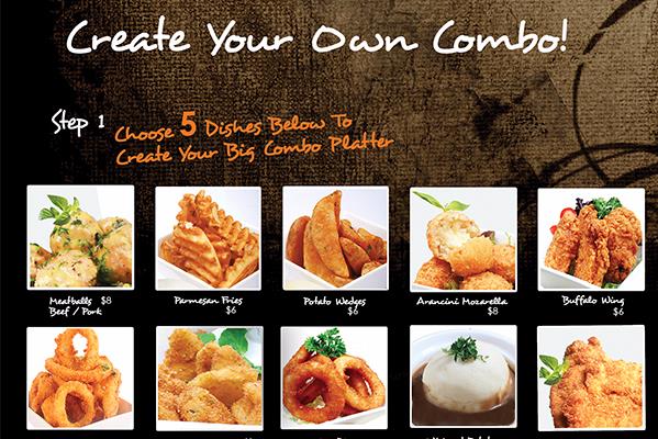 CREATE YOUR OWN COMBO!