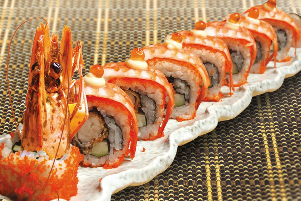 創作巻き物 DRAGON ROLL