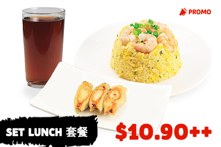 SET LUNCH 套餐 $10.90++