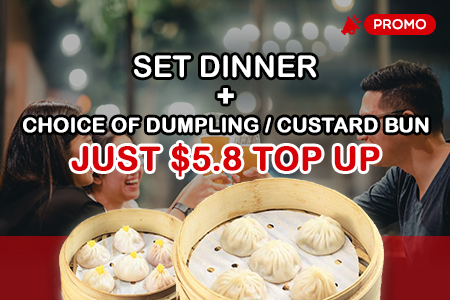 DINNER SET top up ($5.8)
