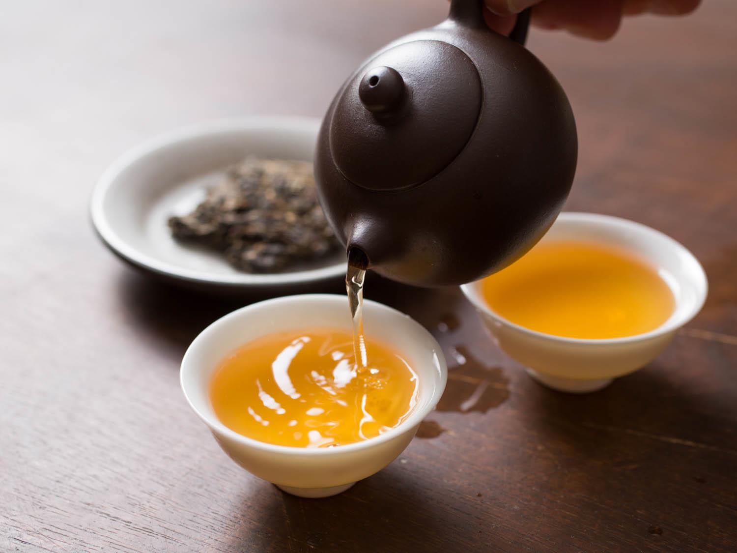 Hot Tea Beverages