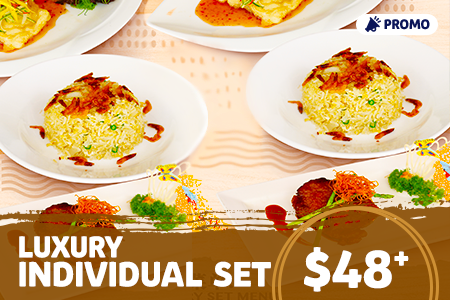 LUXURY INDIVIDUAL SET 精选菜单