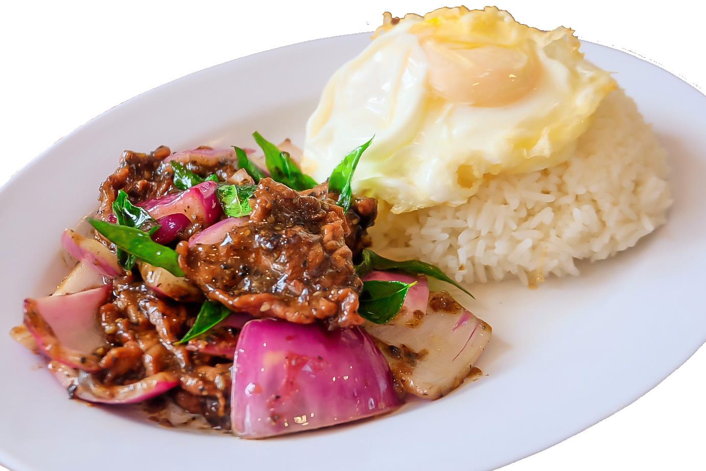 SET RICE (with Egg) 碟饭: