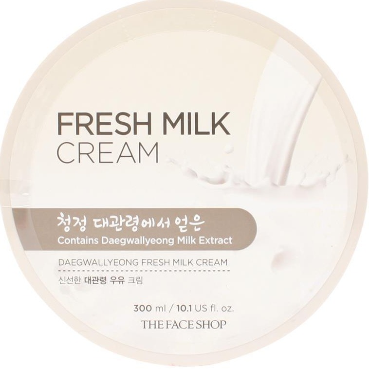 The Face Shop Daegwallyeong Fresh Milk Cream Review SOCO by Sociolla
