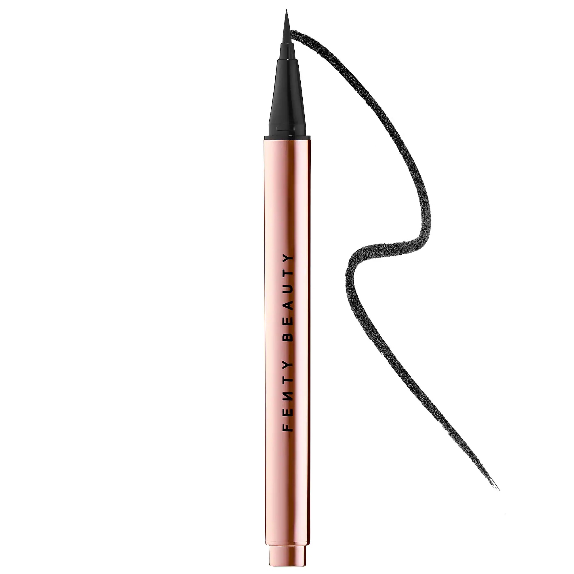 FENTY BEAUTY by Rihanna Flyliner Longwear Liquid Eyeliner Review