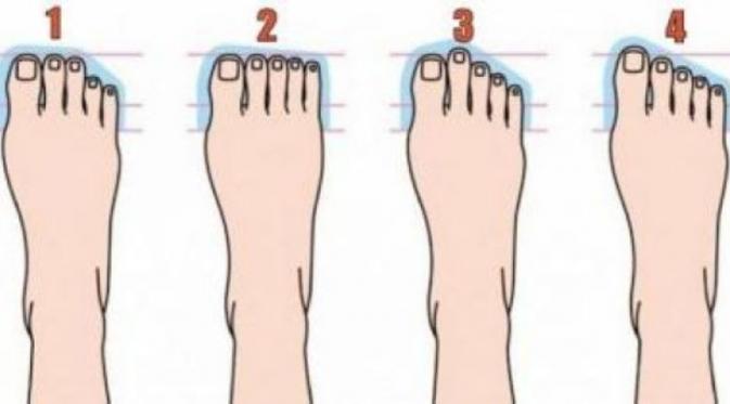 Baca Kepribadian Melalui Bentuk Kaki, Anda Termasuk yang Mana?