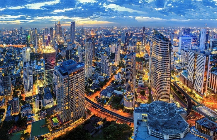 Bangkok-Skyline