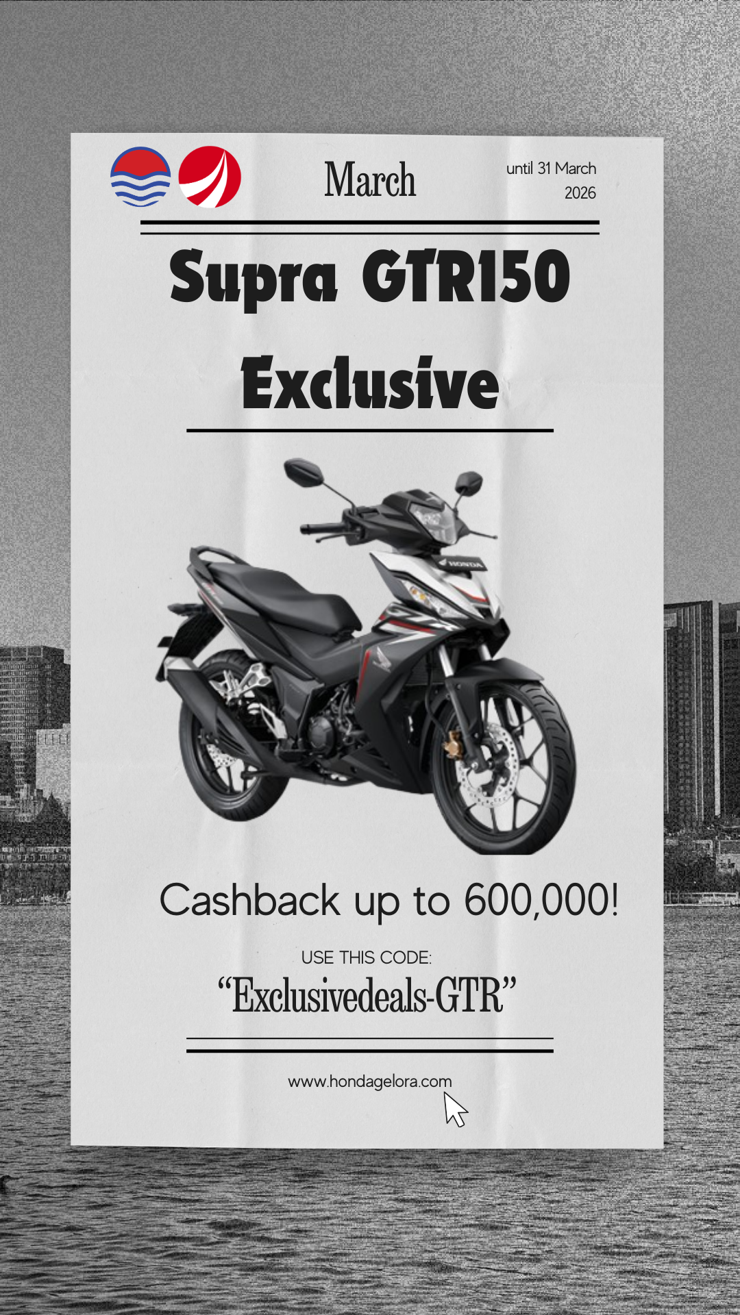 EXCLUSIVE DEALS: SUPRA GTR150!