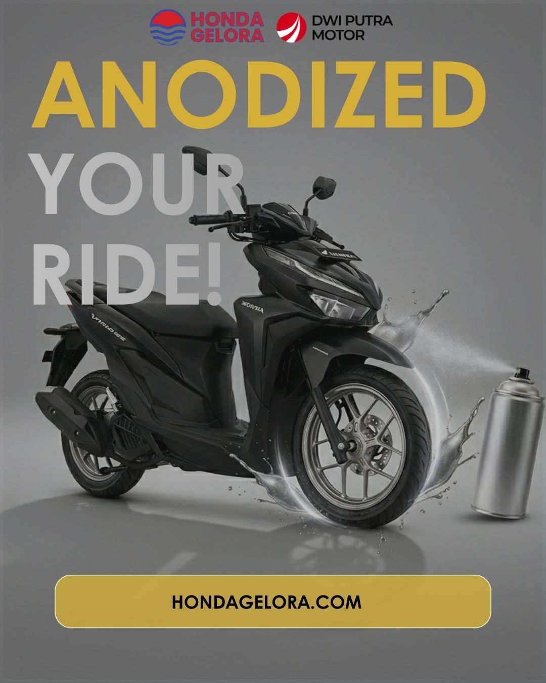 ANODIZED YOUR RIDE!