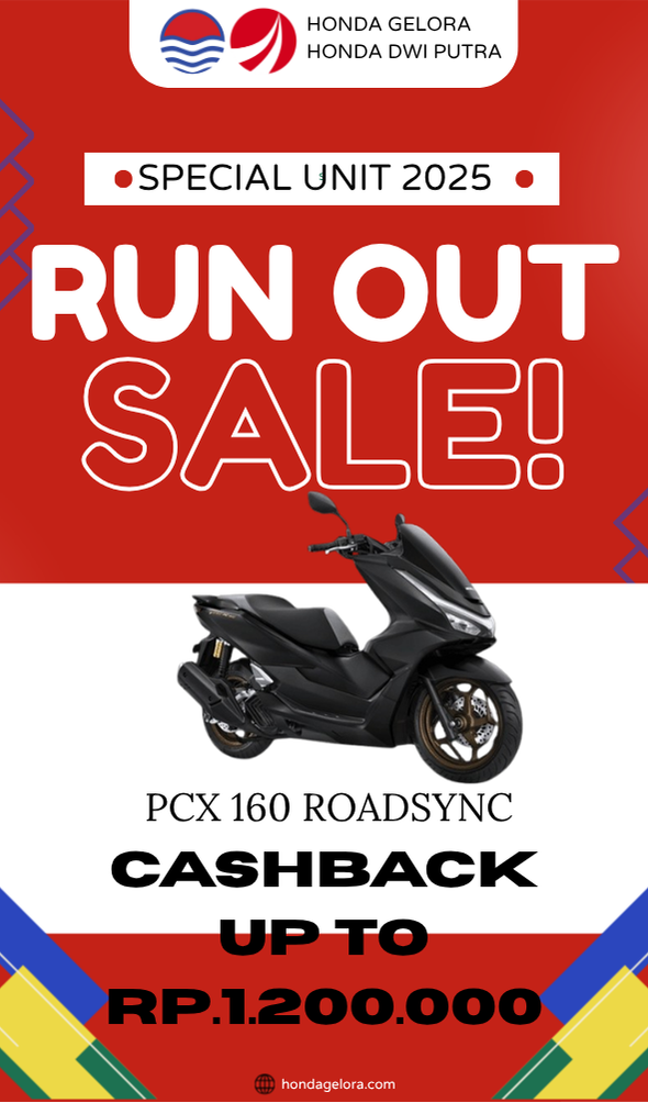 RUN OUT SALE: PCX 160 ROADSYNC