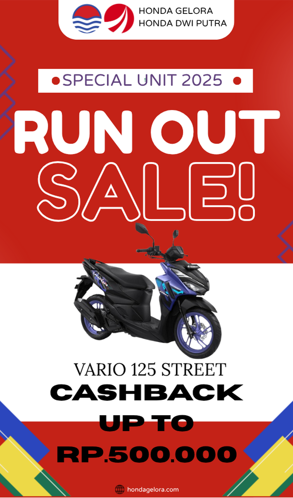 RUN OUT SALE: VARIO 125 STREET