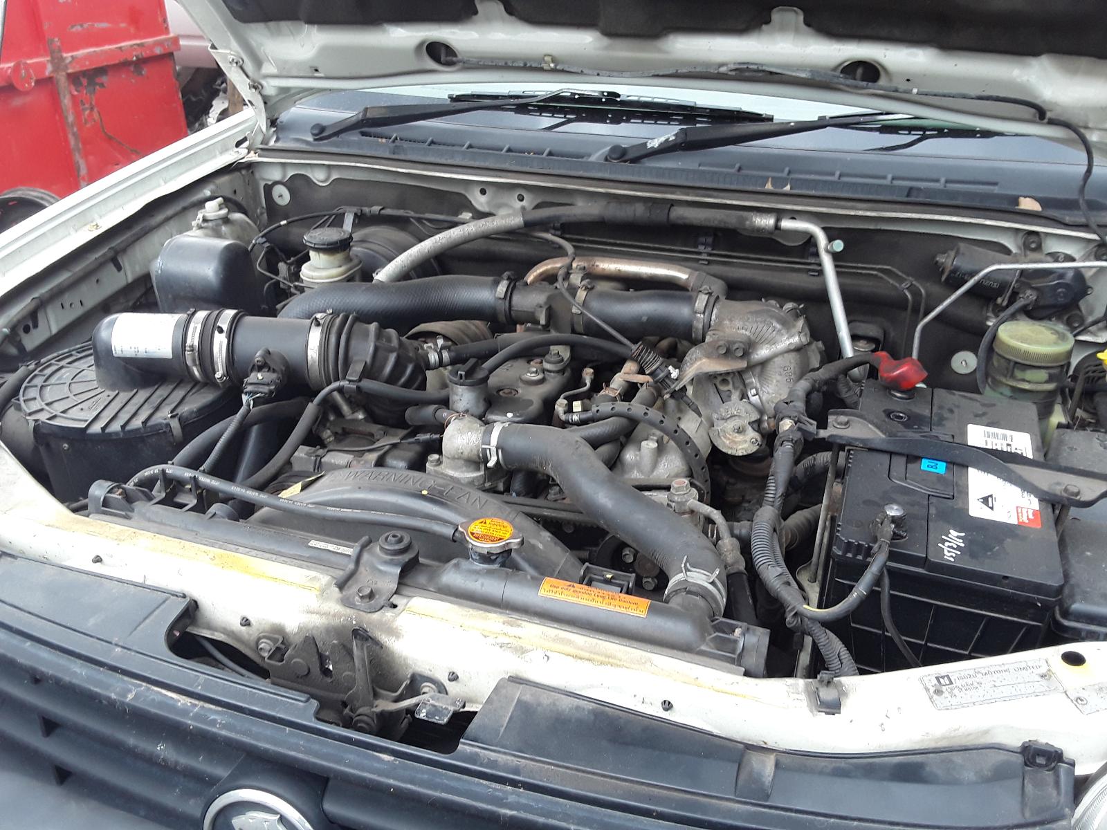 HOLDEN RODEO ENGINE DIESEL, 3.0, 4JH1, TURBO INTERCOOLED, RA, 03/0304/