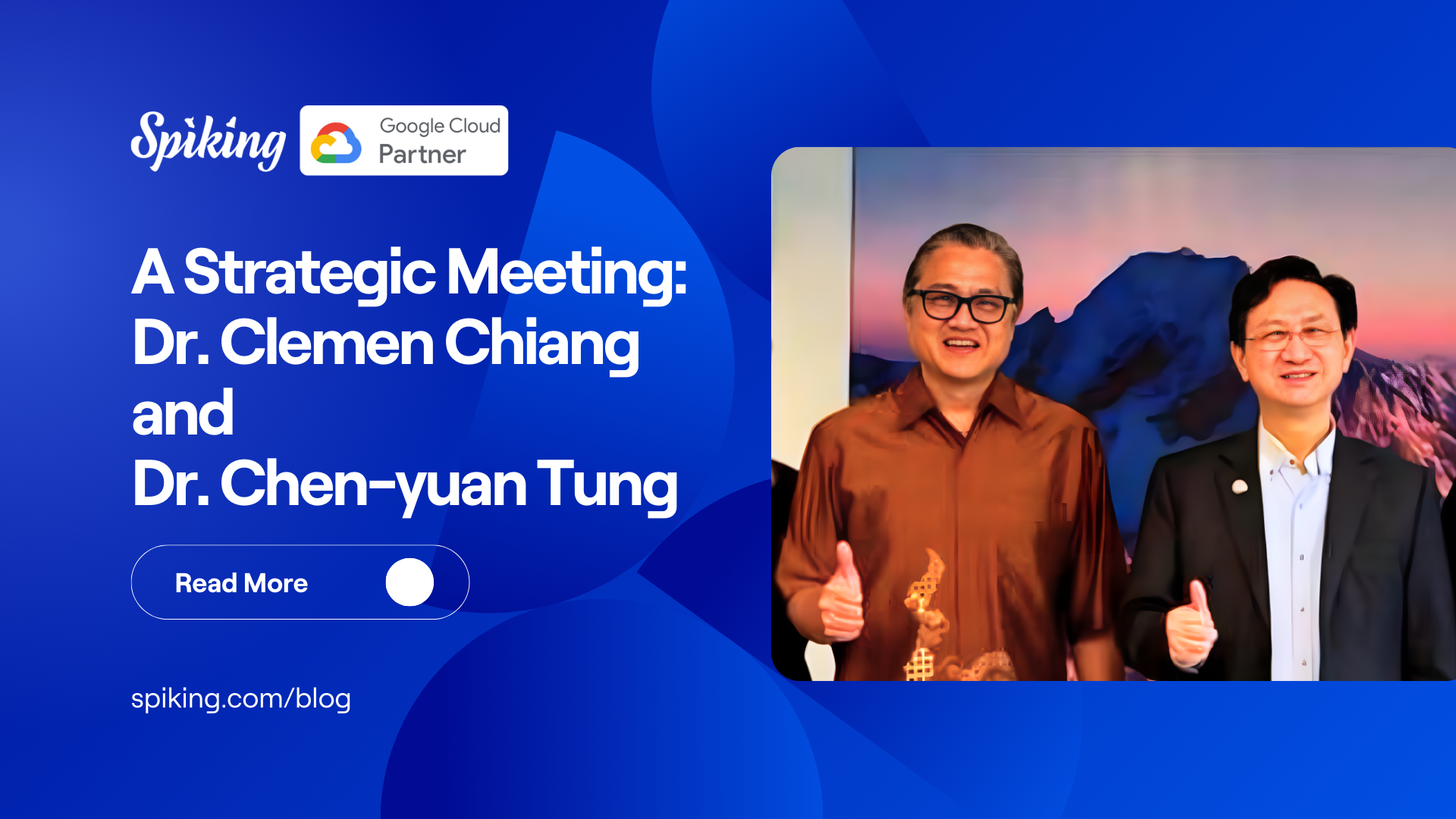 A Strategic Meeting: Sir Dr. Clemen Chiang and Dr. Chen-yuan Tung