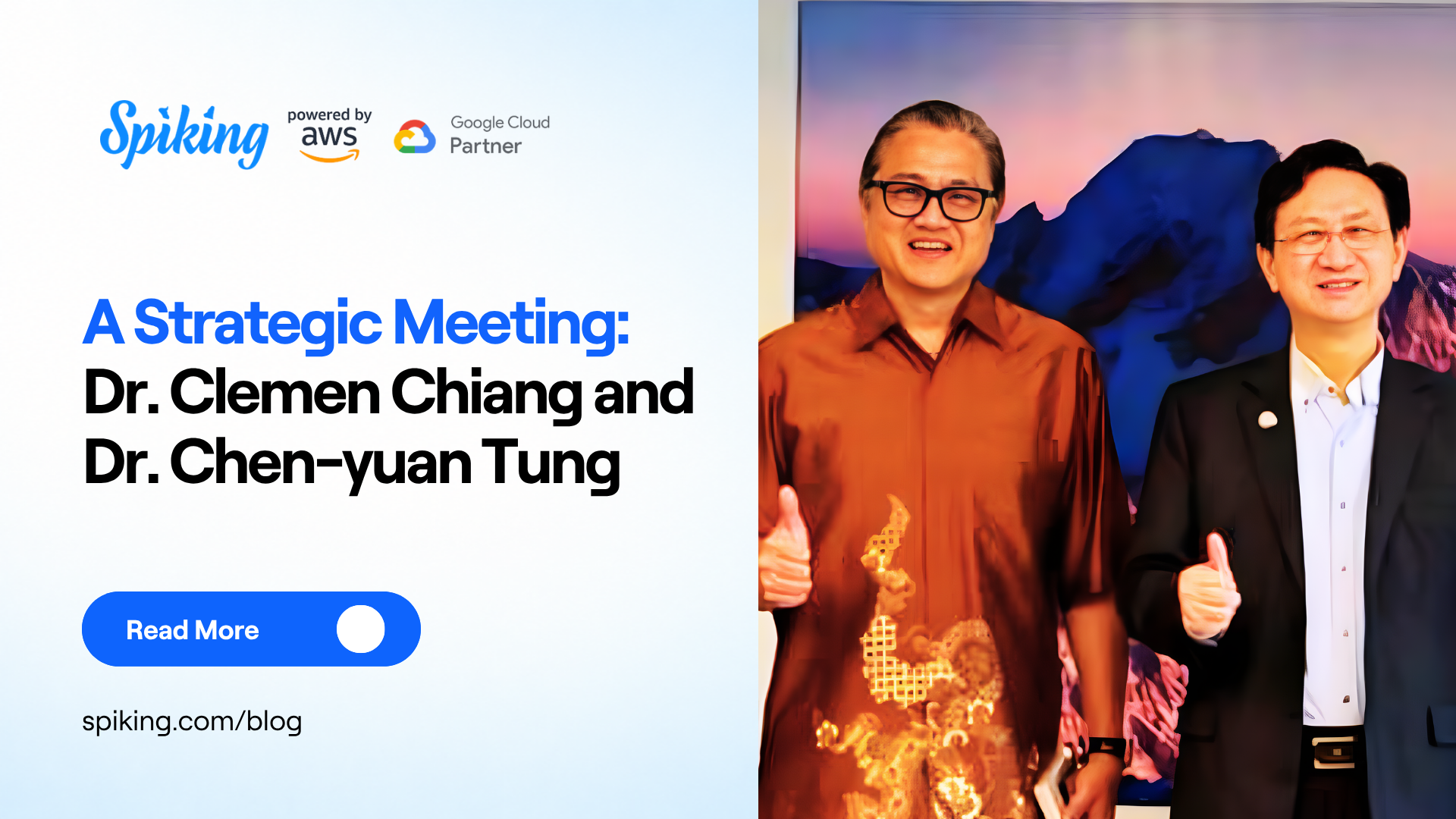 A Strategic Meeting: Sir Dr. Clemen Chiang and Dr. Chen-yuan Tung
