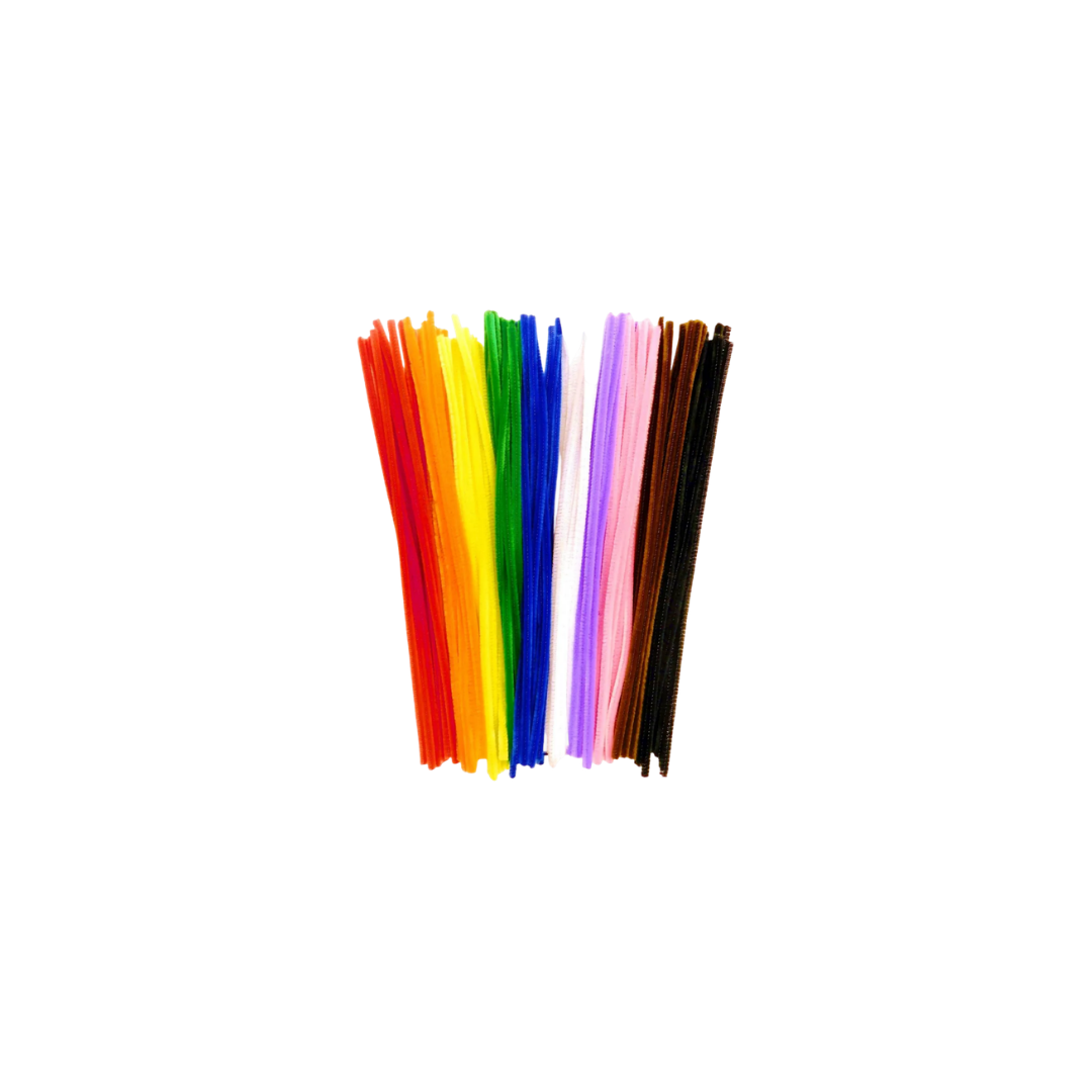 PIPE CLEANER MULTICOLOR W/DESIGN