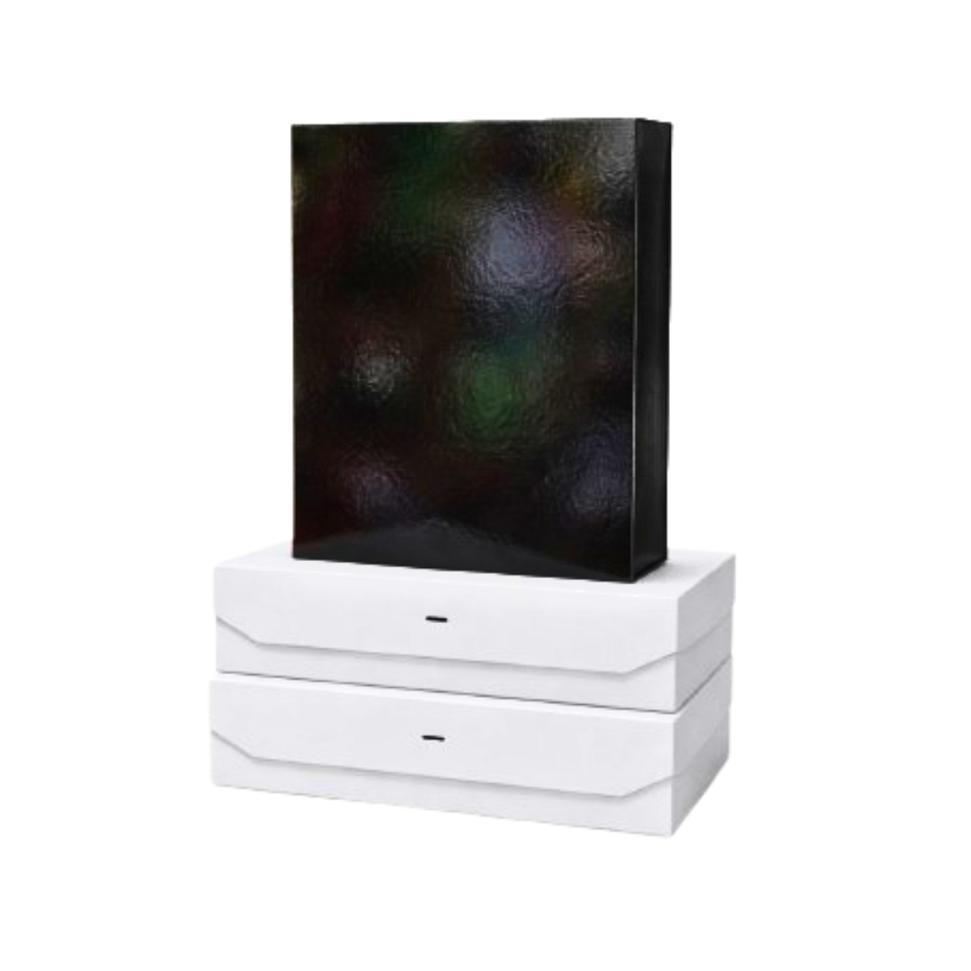 FOLDABLE PAPER GIFT BOX SIZE:485X405X153MM