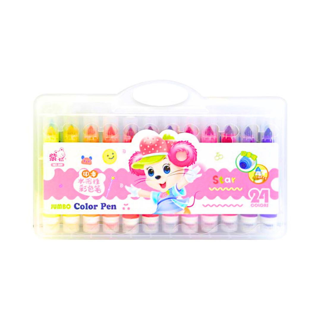WATER COLOR PEN SET 1X24 5072-016