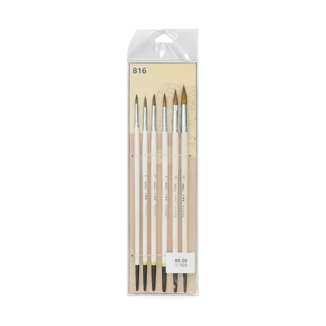 BRUSH SET 816 SIZE:2/4/6/8/10