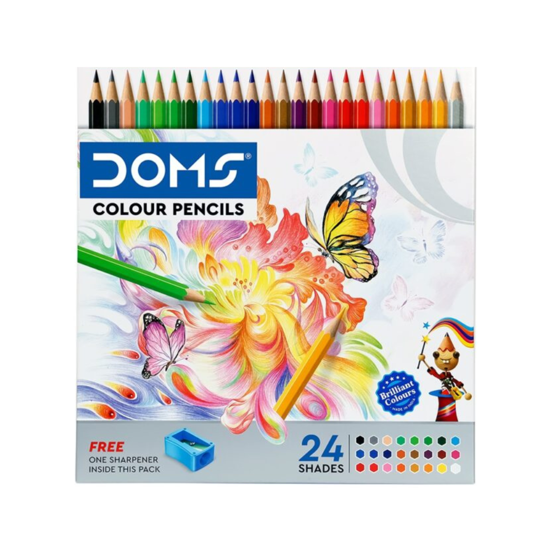 DOMS COLOR PENCIL 1X24