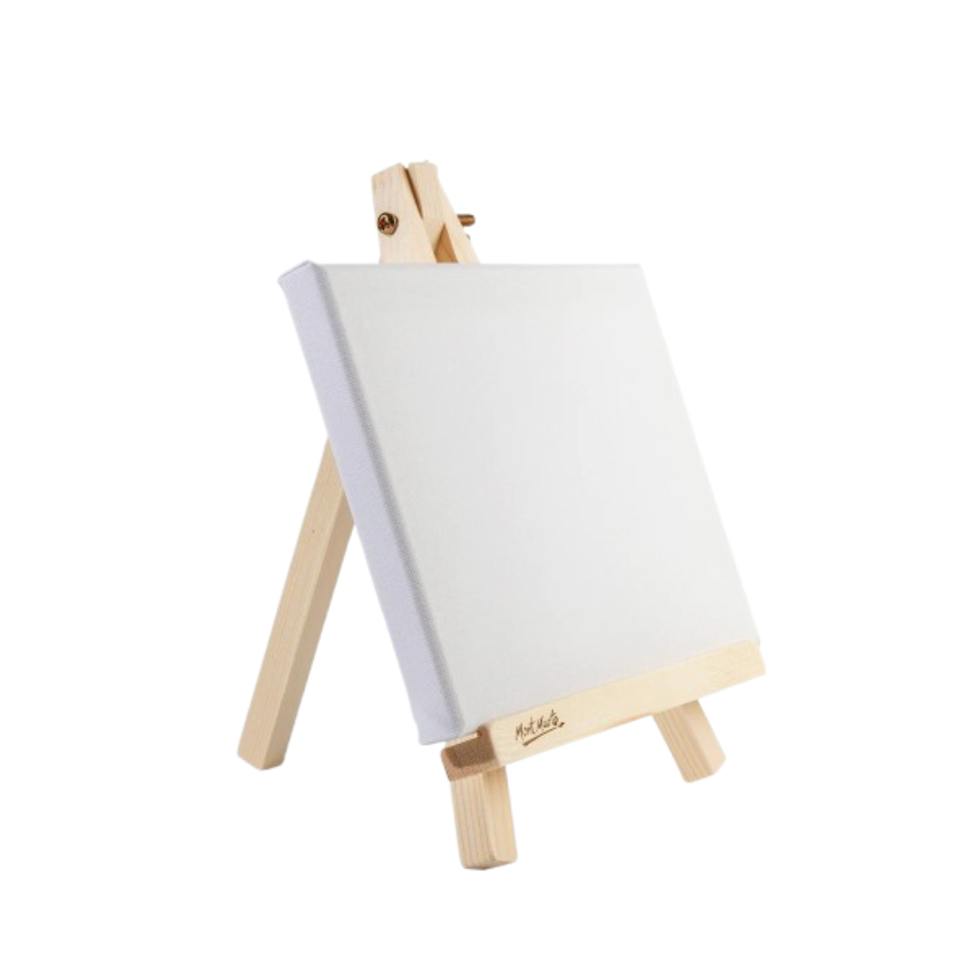 CE-CANVAS W/EASEL 10X10+9X16CM -C10X10