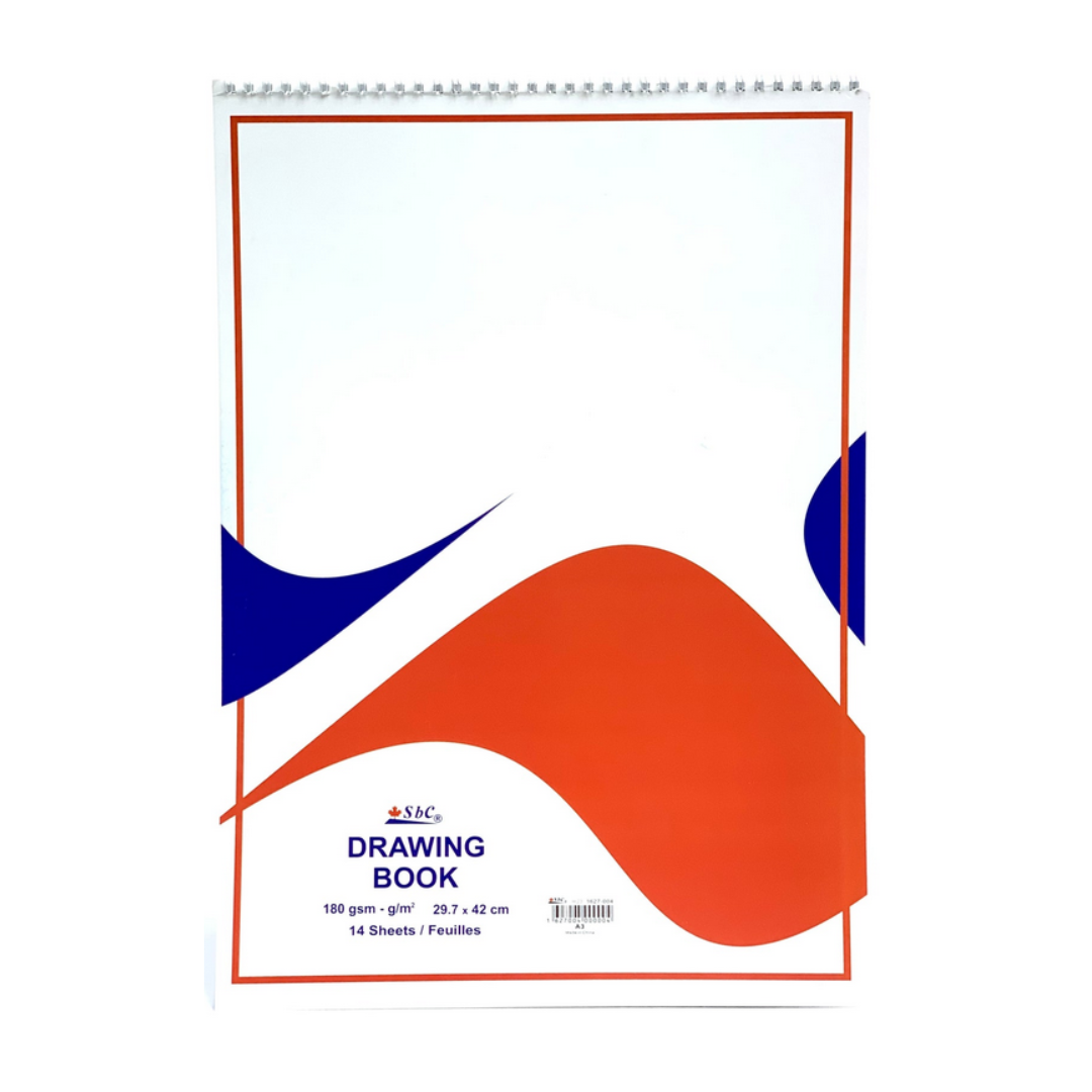 DRAWING BOOK 25X35CM 180GSM"1627-003