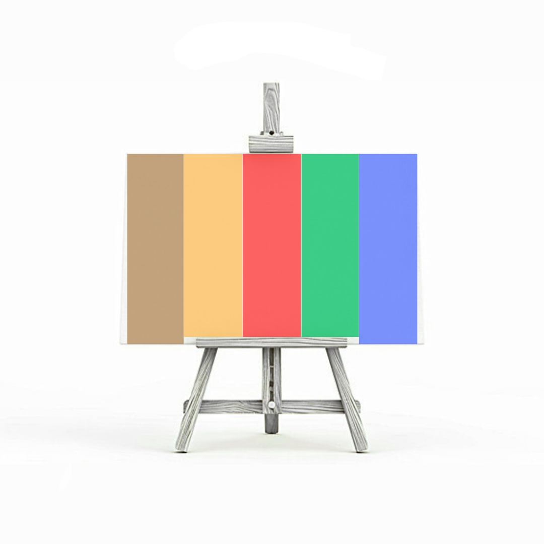 ART CANVAS 10X10 W/ EASEL COLOR