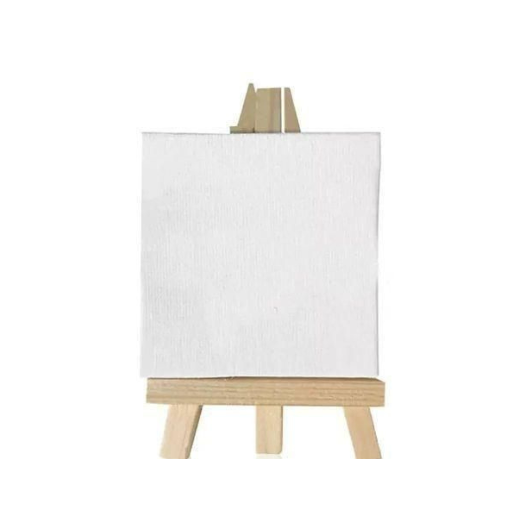 CE-04 CANVAS W/EASEL 15X15+18X24CM